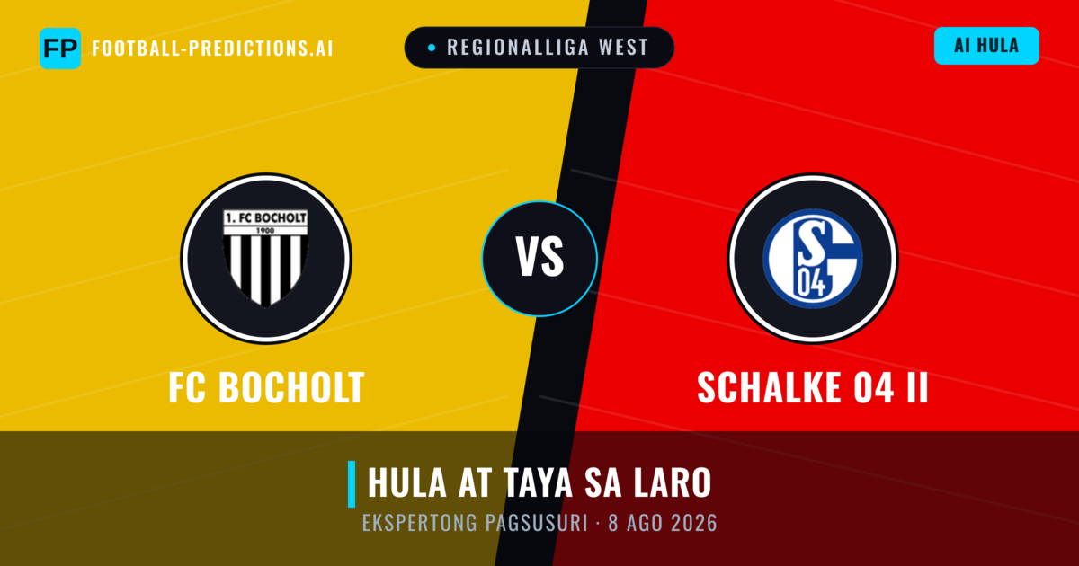 FC Bocholt vs Schalke 04 II — hula at preview ng laban