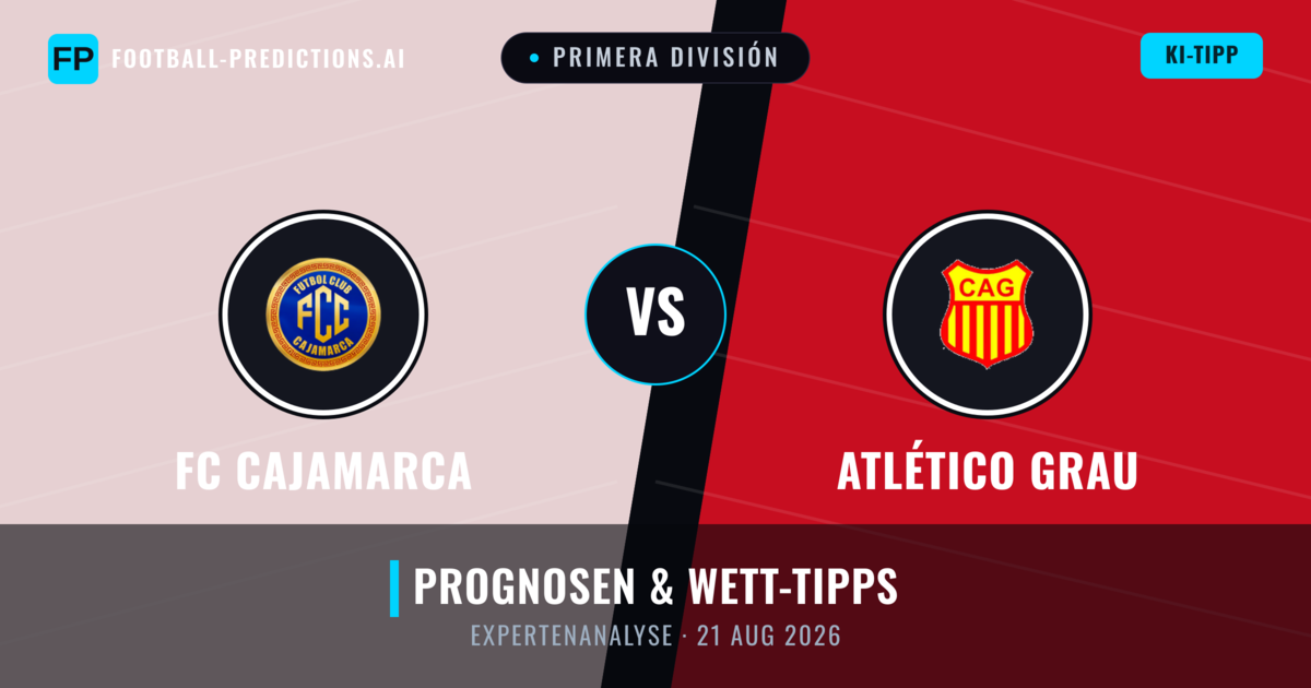 FC Cajamarca vs Atlético Grau — Prognose und Spielvorschau