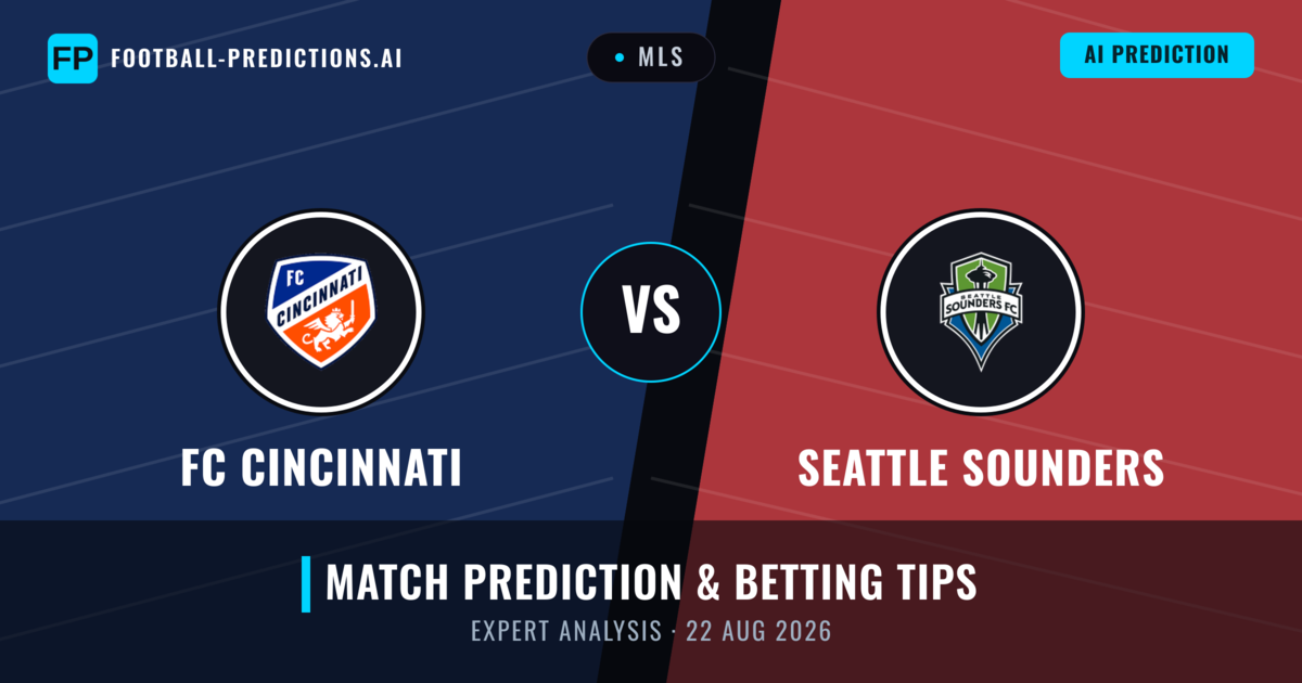 FC Cincinnati vs Seattle Sounders — match prediction & preview