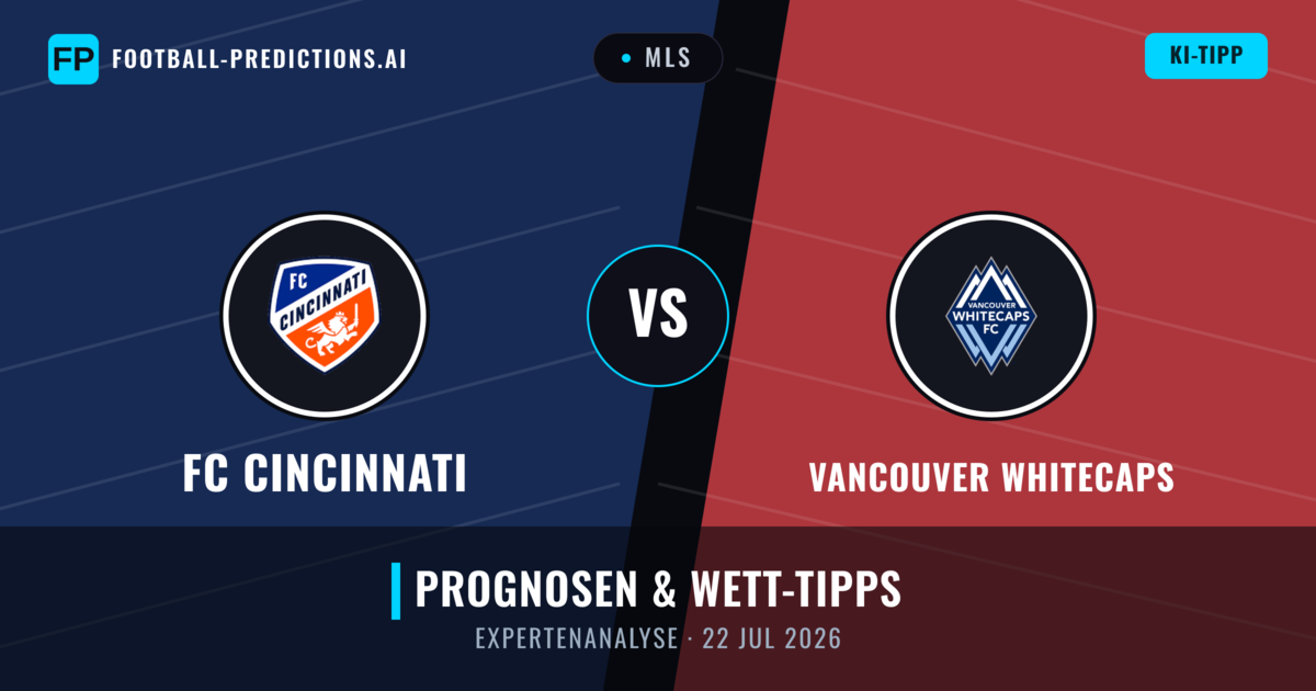 FC Cincinnati vs Vancouver Whitecaps — Prognose und Spielvorschau