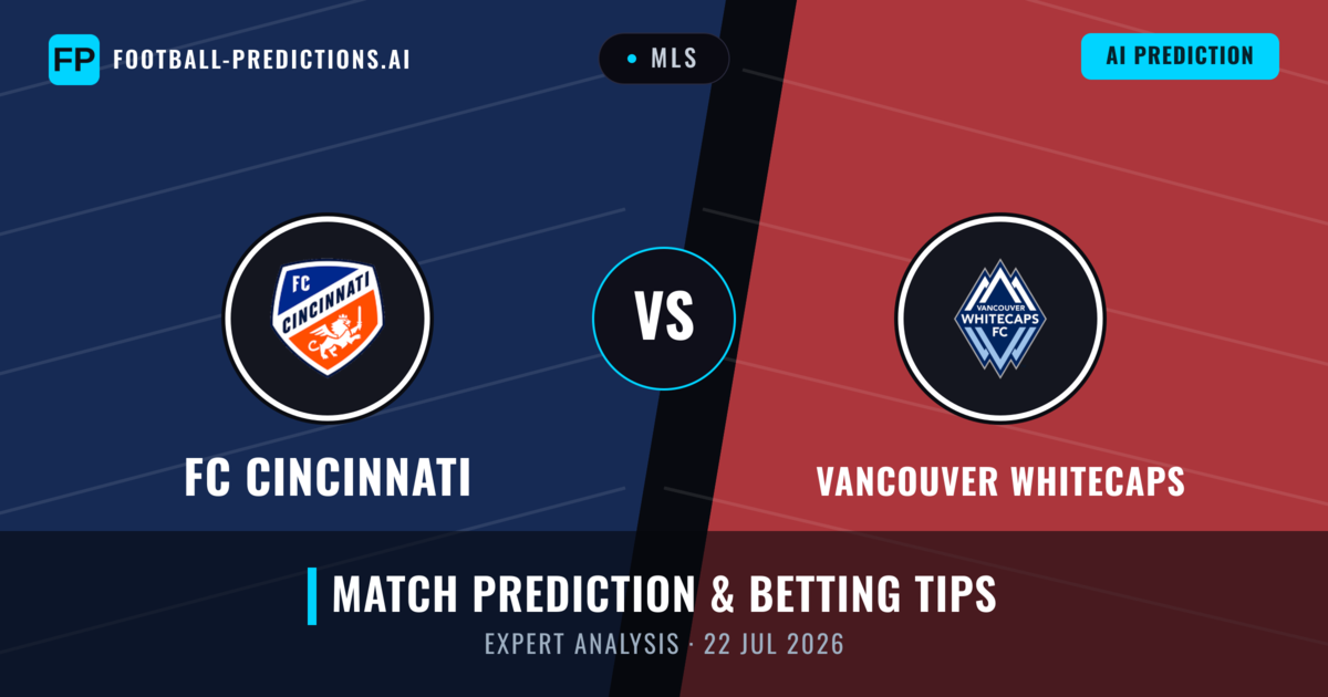 FC Cincinnati vs Vancouver Whitecaps — match prediction & preview