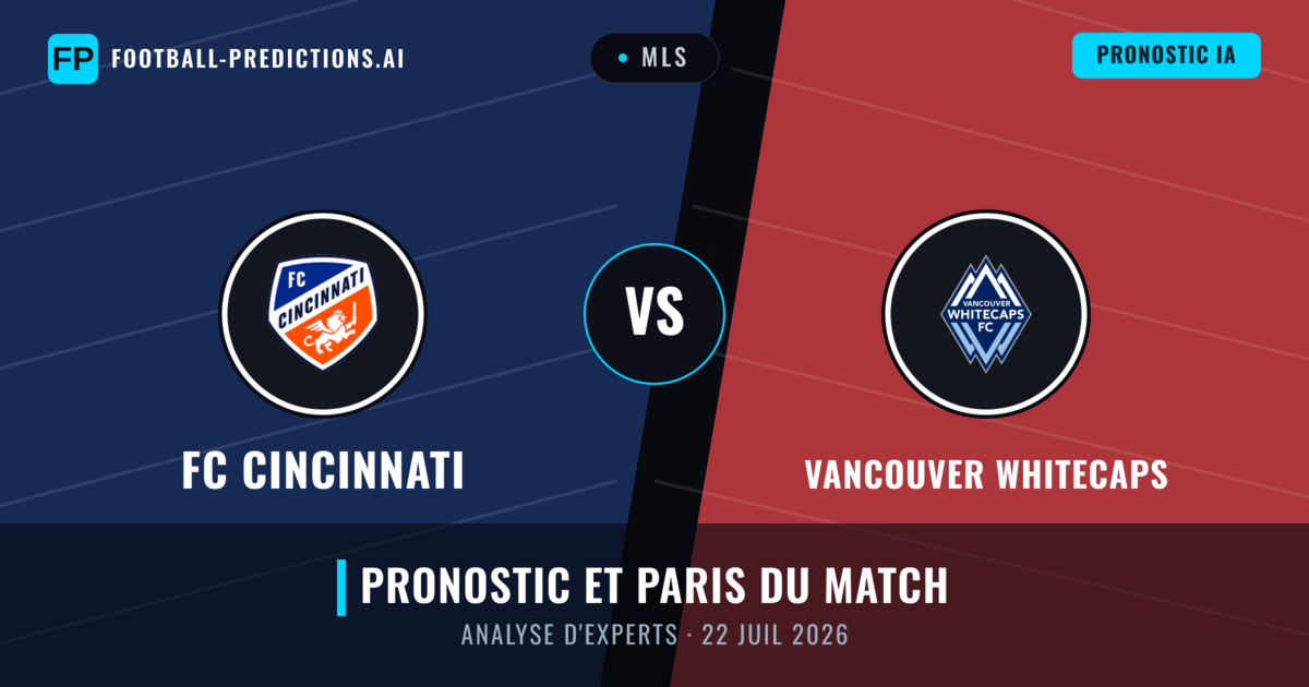 FC Cincinnati vs Vancouver Whitecaps — pronostic et avant-match