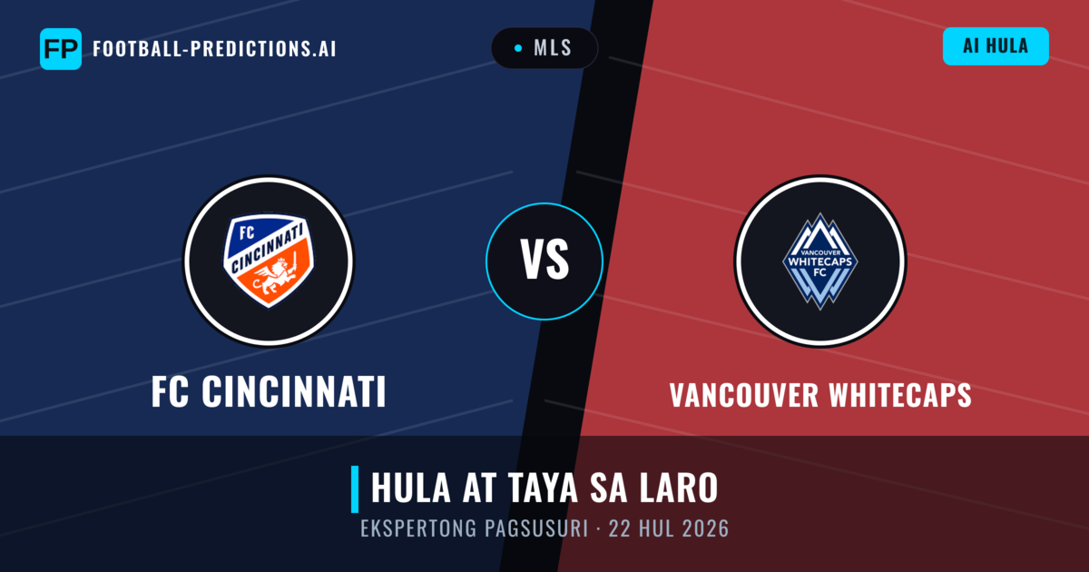 FC Cincinnati vs Vancouver Whitecaps — hula at preview ng laban
