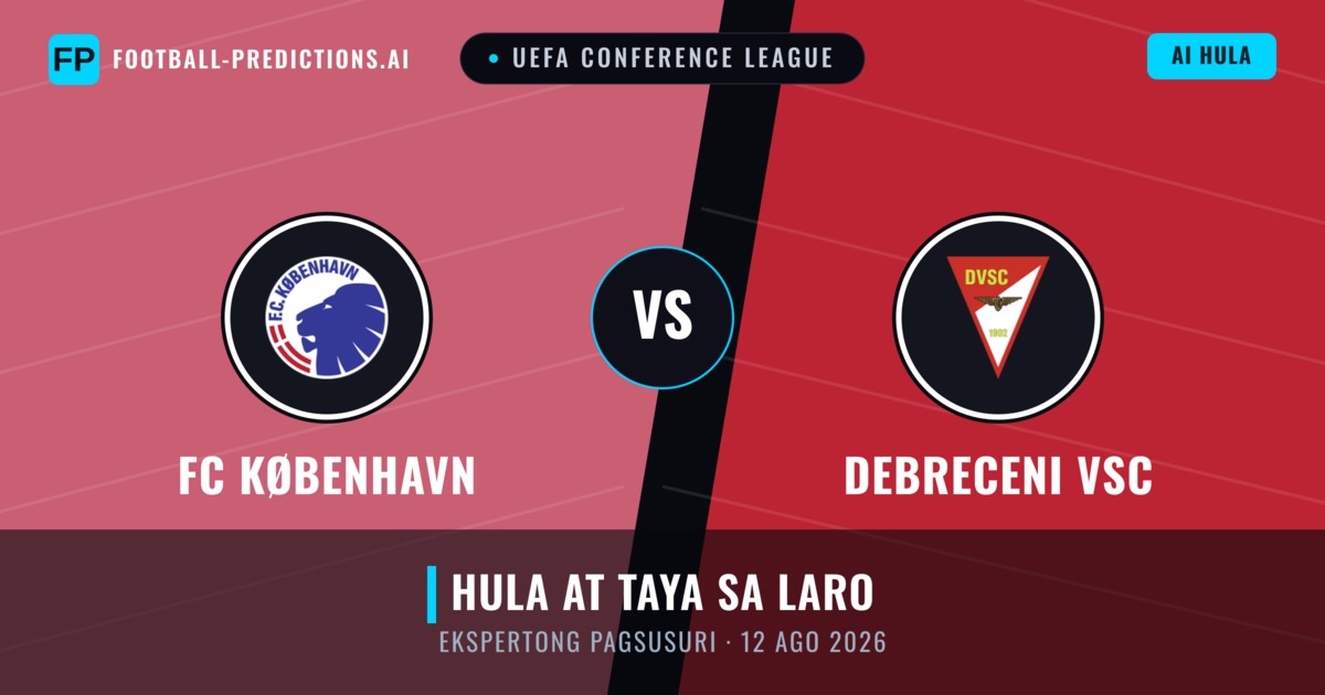 FC København vs Debreceni VSC — hula at preview ng laban