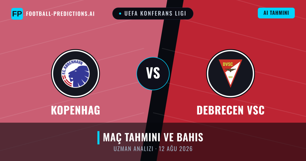 Kopenhag - Debrecen VSC — maç tahmini ve önizleme
