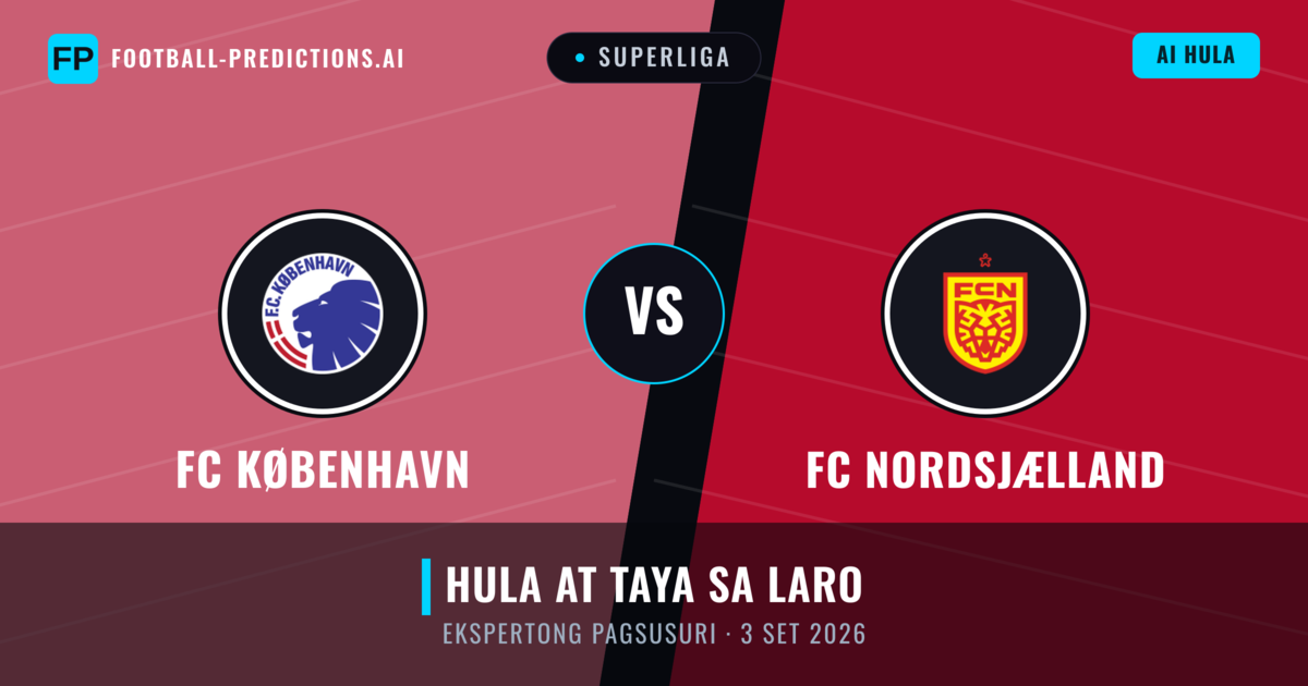FC København vs FC Nordsjælland — hula at preview ng laban