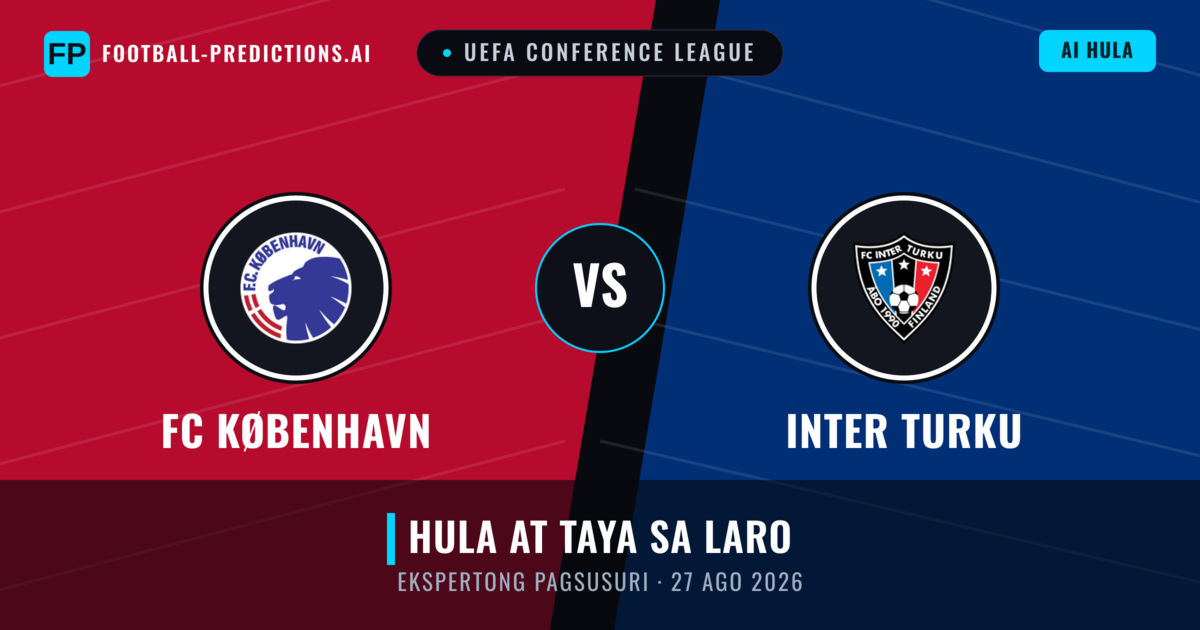 FC København vs Inter Turku — hula at preview ng laban