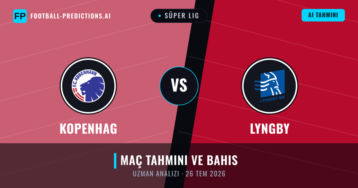 Kopenhag - Lyngby — maç tahmini ve önizleme