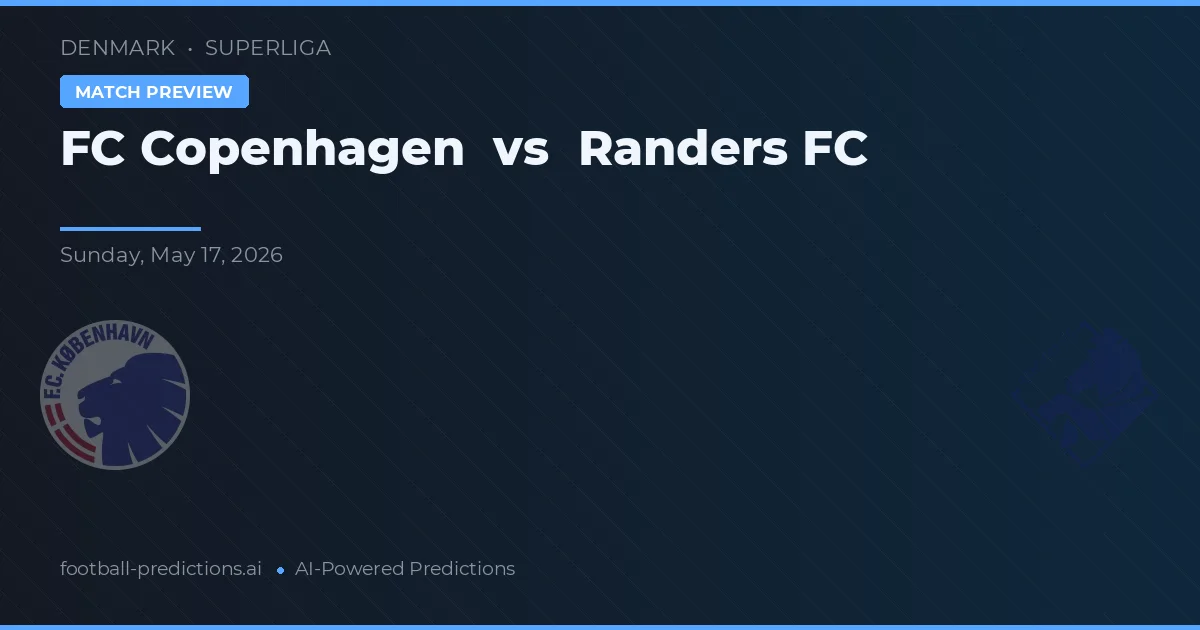 FC København vs Randers FC — prediksi dan pratinjau pertandingan