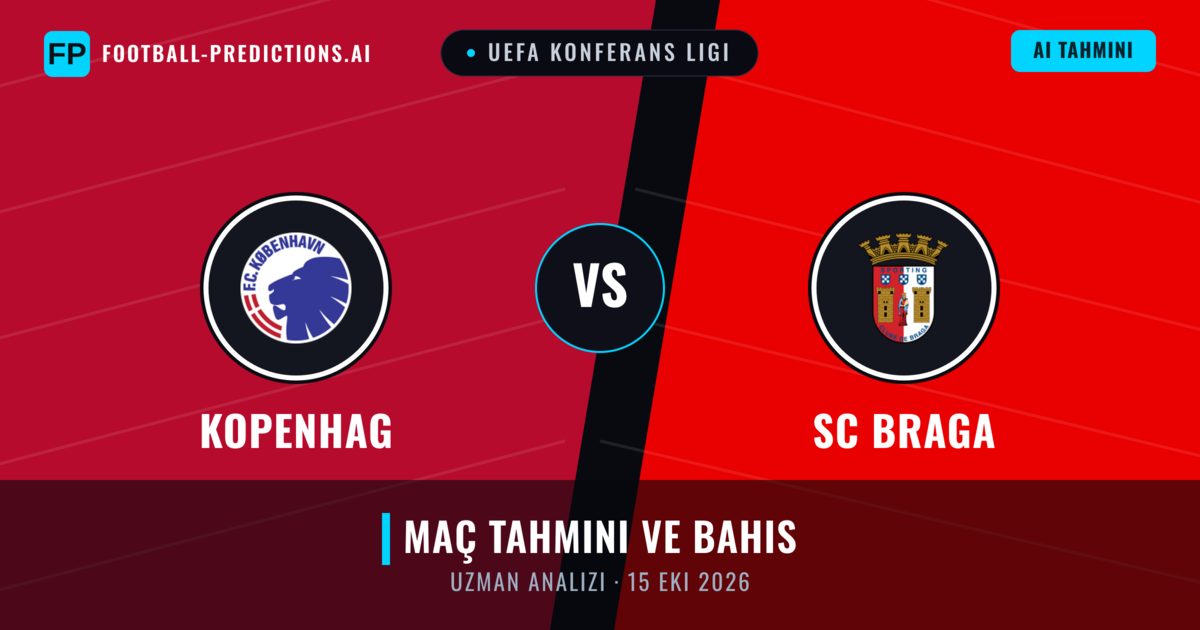 Kopenhag - SC Braga — maç tahmini ve önizleme