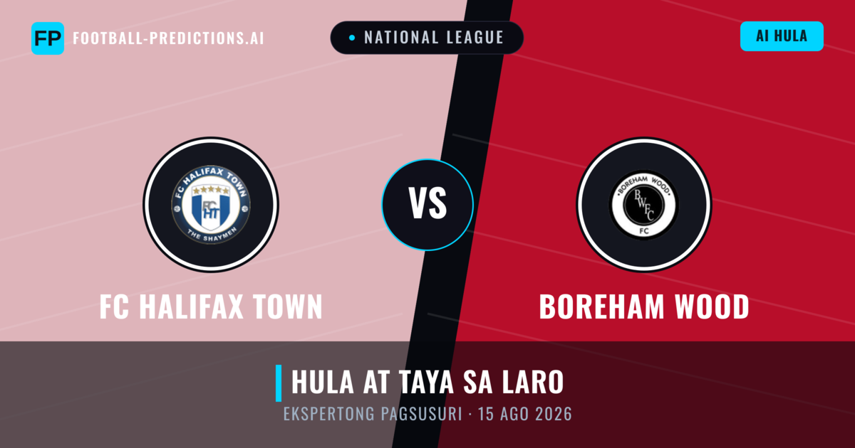 FC Halifax Town vs Boreham Wood — hula at preview ng laban