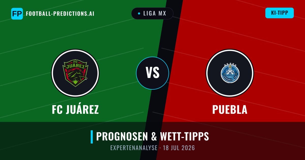 FC Juárez vs Puebla — Prognose und Spielvorschau