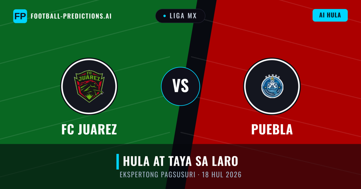 FC Juarez vs Puebla — hula at preview ng laban