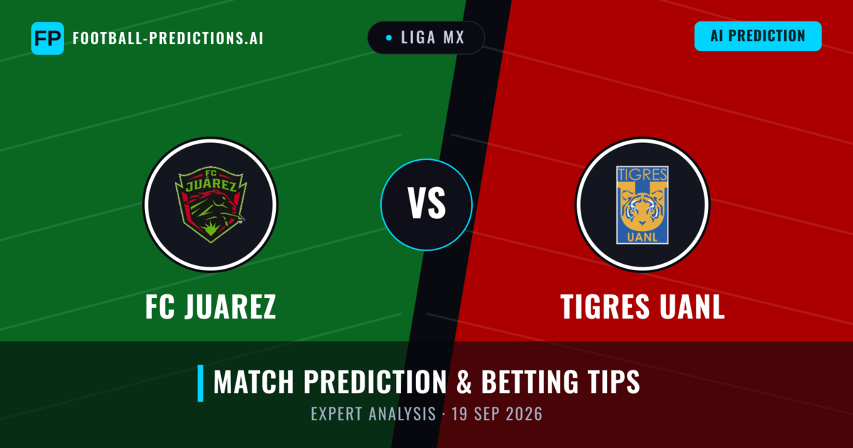 FC Juarez vs Tigres UANL — match prediction & preview