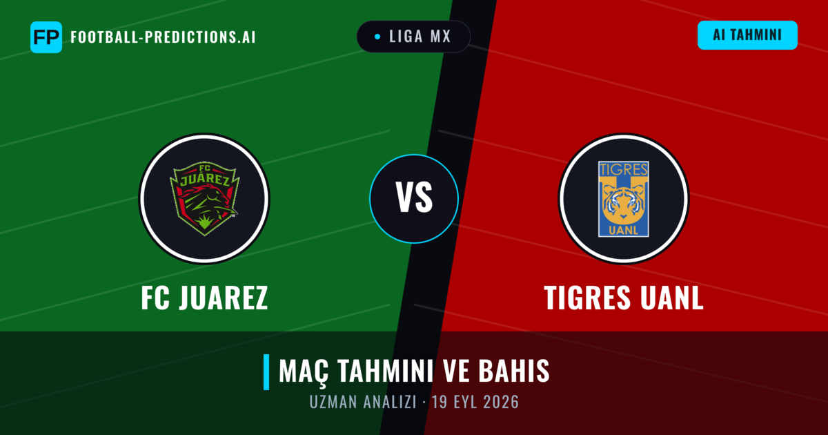 FC Juarez - Tigres UANL — maç tahmini ve önizleme