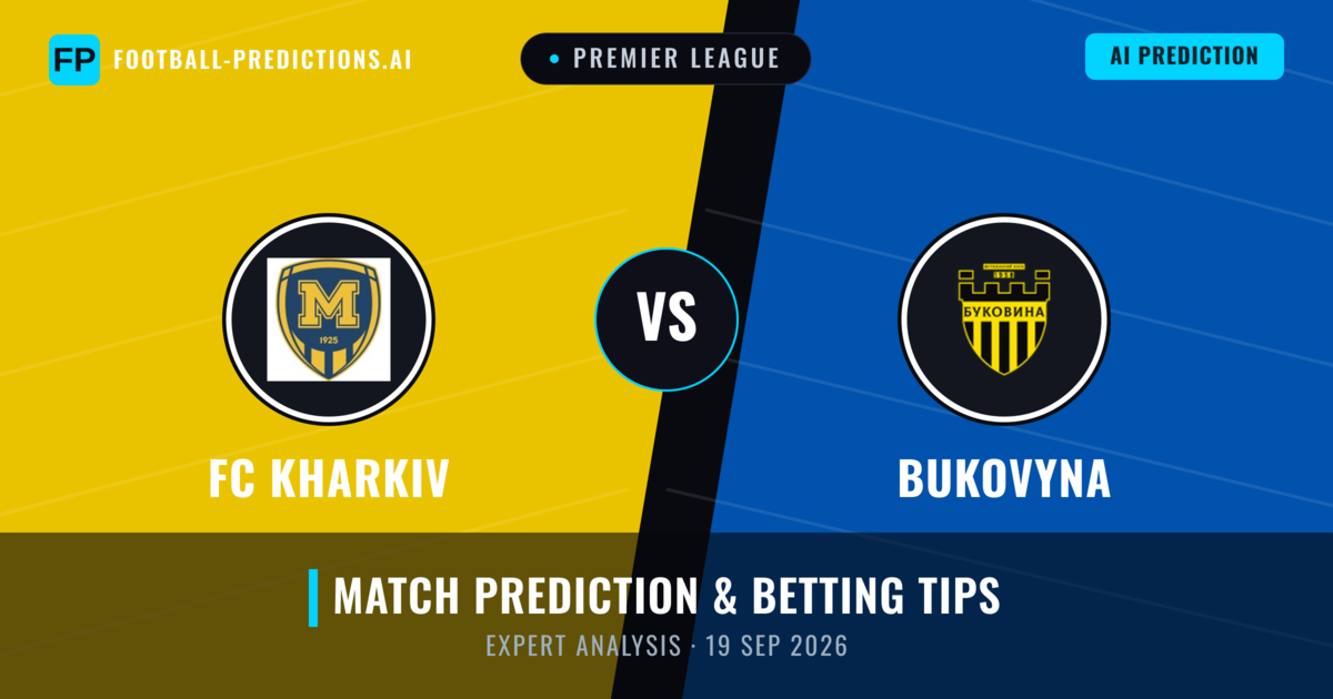 FC Kharkiv vs Bukovyna — match prediction & preview