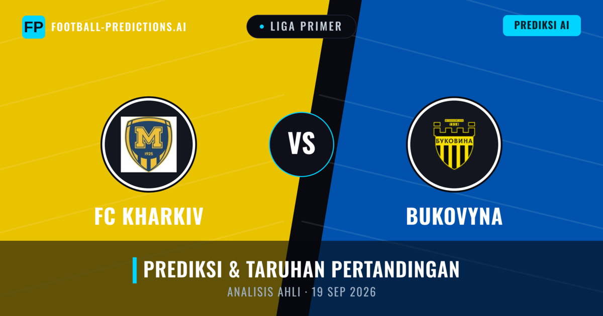 FC Kharkiv vs Bukovyna — prediksi dan pratinjau pertandingan