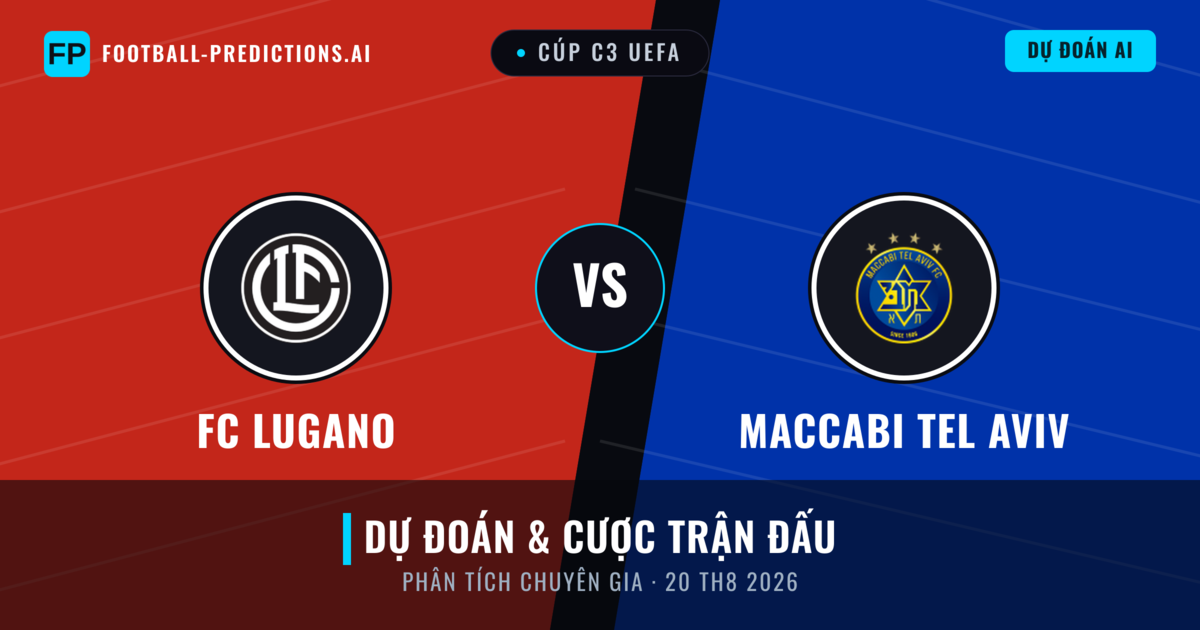 FC Lugano vs Maccabi Tel Aviv — dự đoán và xem trước trận đấu