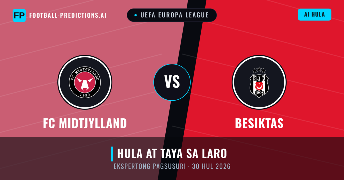 FC Midtjylland vs Besiktas — hula at preview ng laban