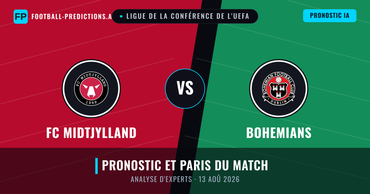 FC Midtjylland vs Bohemians — pronostic et avant-match