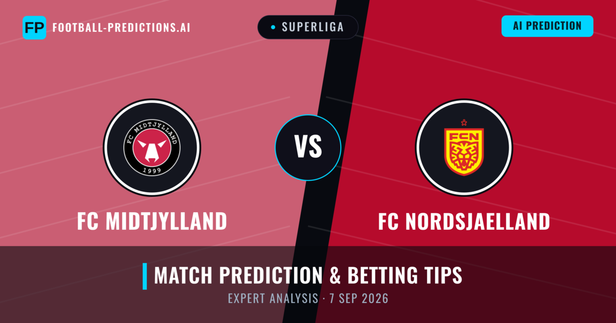 FC Midtjylland vs FC Nordsjaelland — match prediction & preview