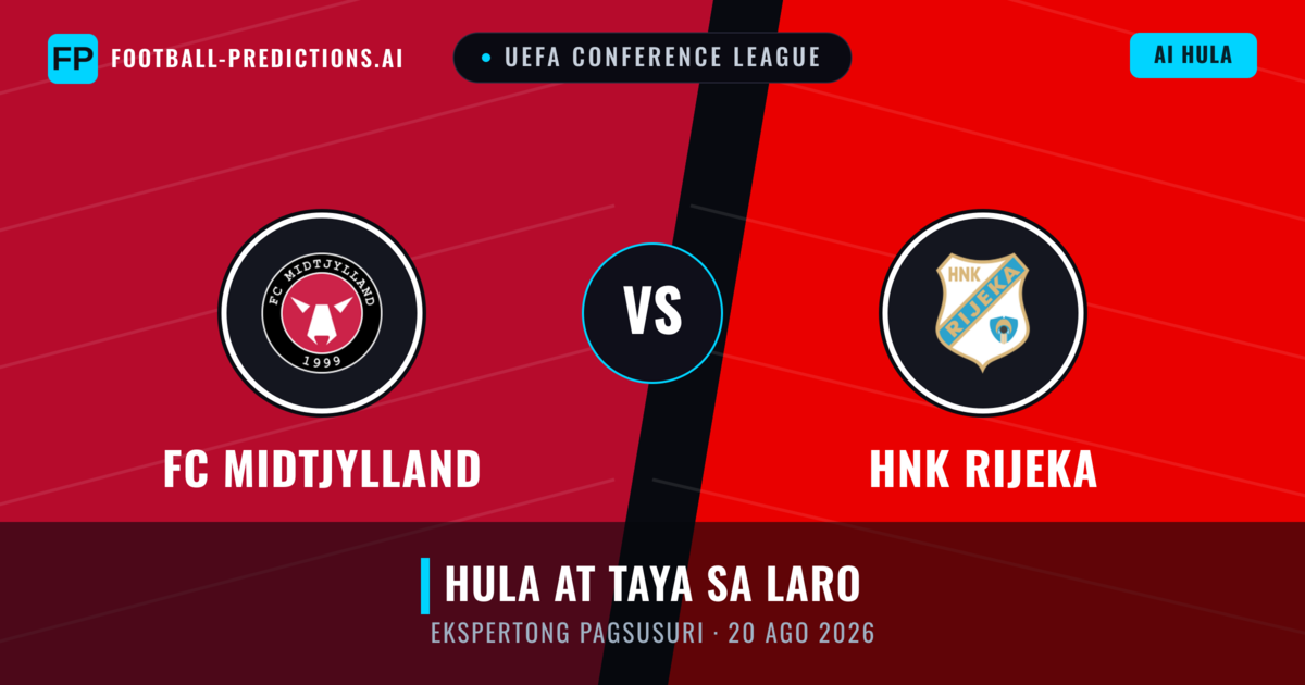 FC Midtjylland vs HNK Rijeka — hula at preview ng laban