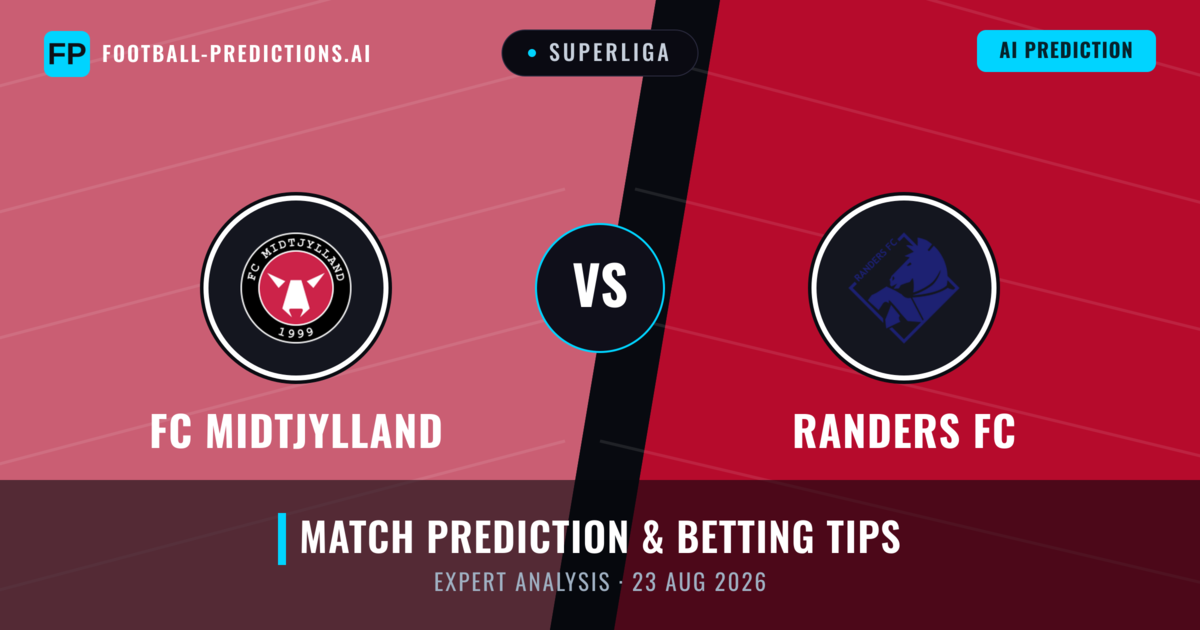 FC Midtjylland vs Randers FC — match prediction & preview