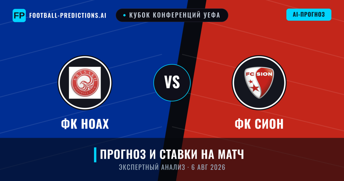 ФК Ноах – ФК Сион — прогноз и превью матча