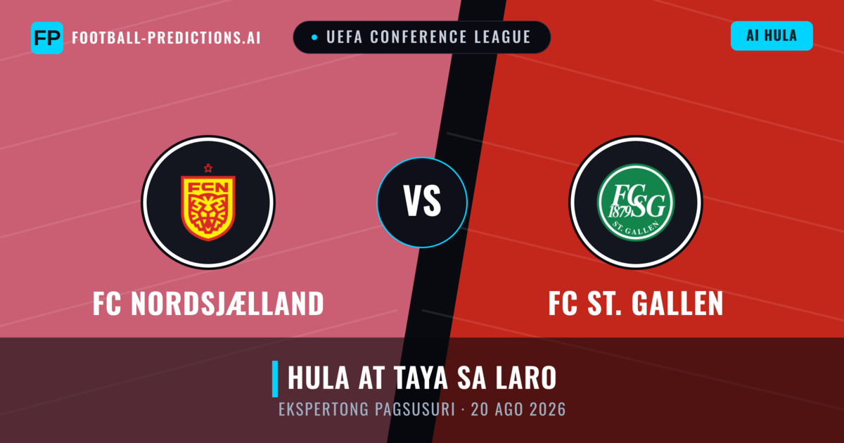 FC Nordsjælland vs FC St. Gallen — hula at preview ng laban