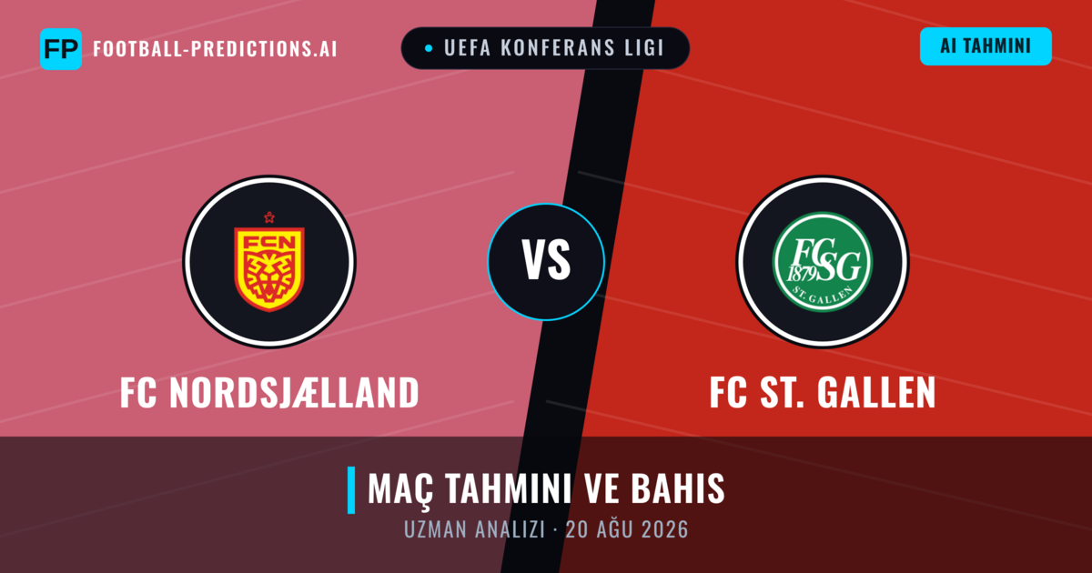 FC Nordsjælland - FC St. Gallen — maç tahmini ve önizleme