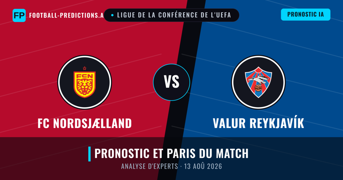 FC Nordsjælland vs Valur Reykjavík — pronostic et avant-match