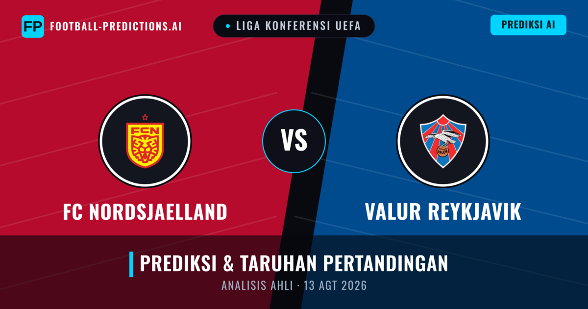FC Nordsjælland vs Valur Reykjavík — prediksi dan pratinjau pertandingan