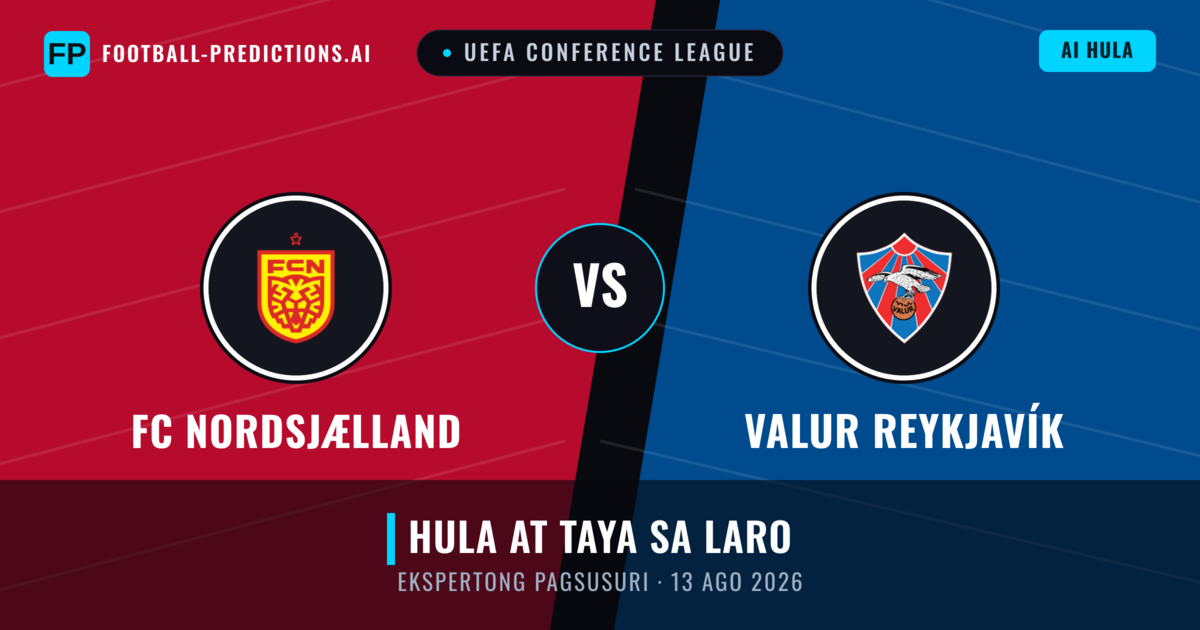 FC Nordsjælland vs Valur Reykjavík — hula at preview ng laban