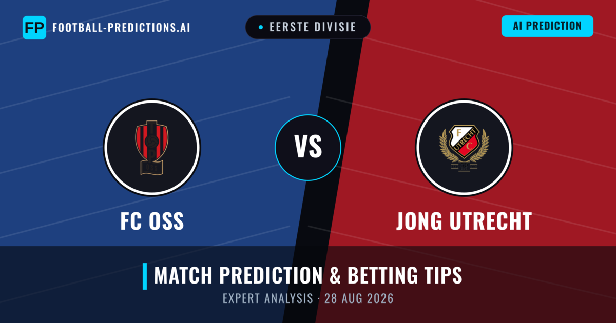 FC OSS vs Jong Utrecht — match prediction & preview