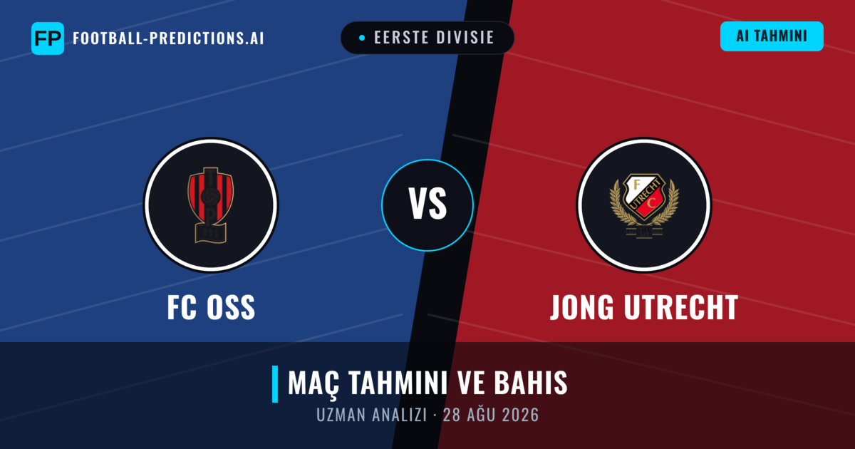 FC OSS - Jong Utrecht — maç tahmini ve önizleme