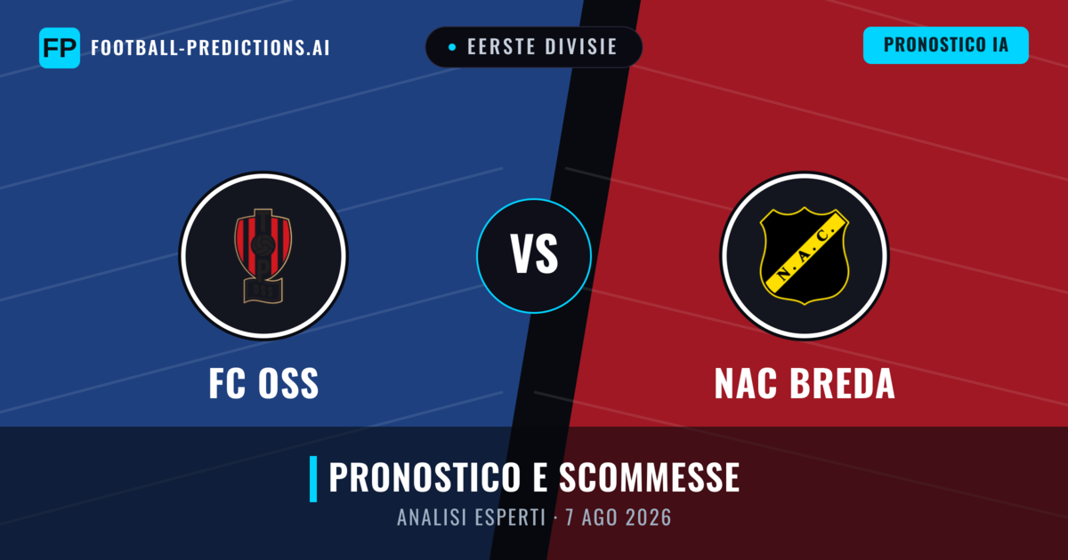 FC OSS vs NAC Breda — pronostico e anteprima del match