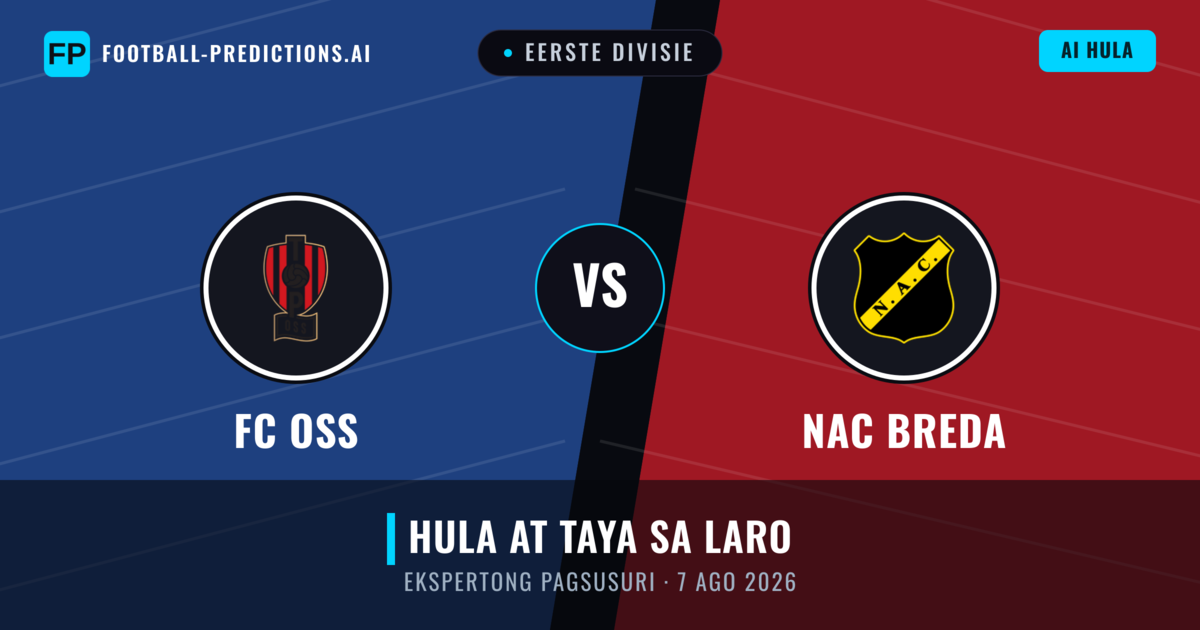 FC OSS vs NAC Breda — hula at preview ng laban