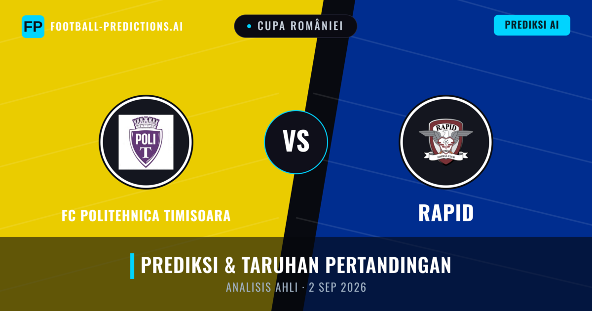 FC Politehnica Timișoara vs Rapid — prediksi dan pratinjau pertandingan