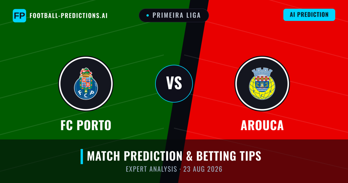 FC Porto vs Arouca — match prediction & preview
