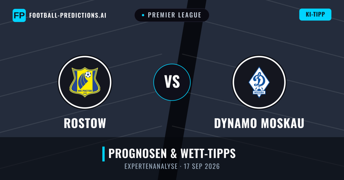 Rostow vs Dynamo Moskau — Prognose und Spielvorschau