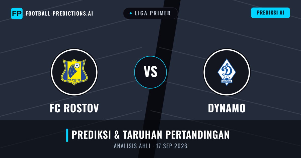 FC Rostov vs Dynamo — prediksi dan pratinjau pertandingan