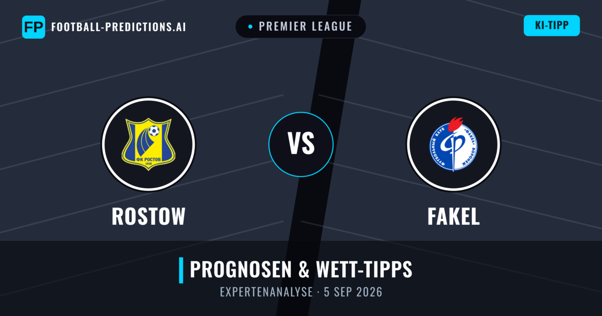 Rostow vs Fakel — Prognose und Spielvorschau
