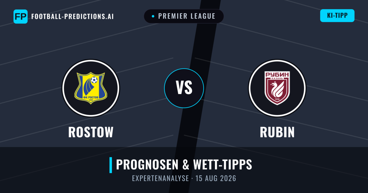 Rostow vs Rubin — Prognose und Spielvorschau