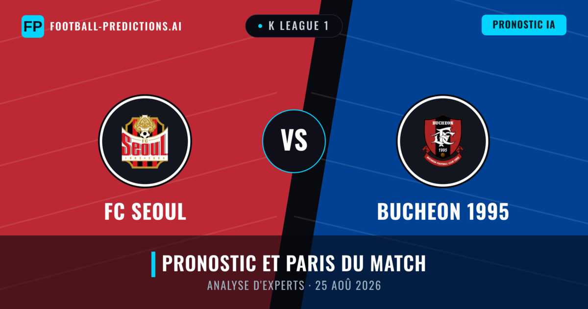 FC Seoul vs Bucheon 1995 — pronostic et avant-match