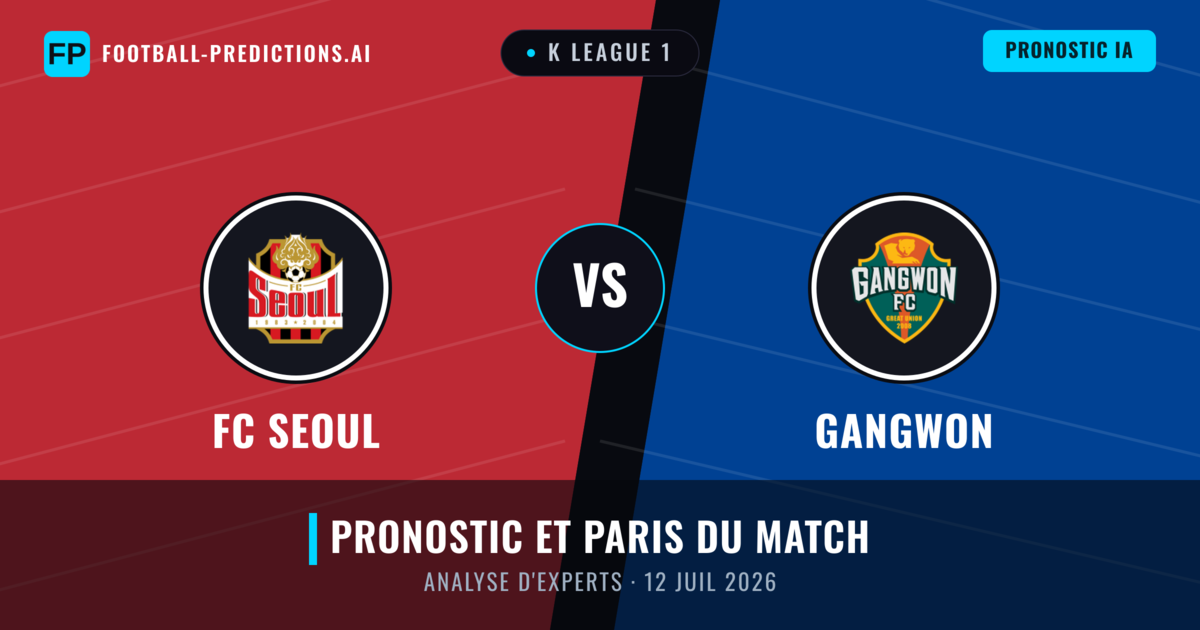 FC Seoul vs Gangwon — pronostic et avant-match