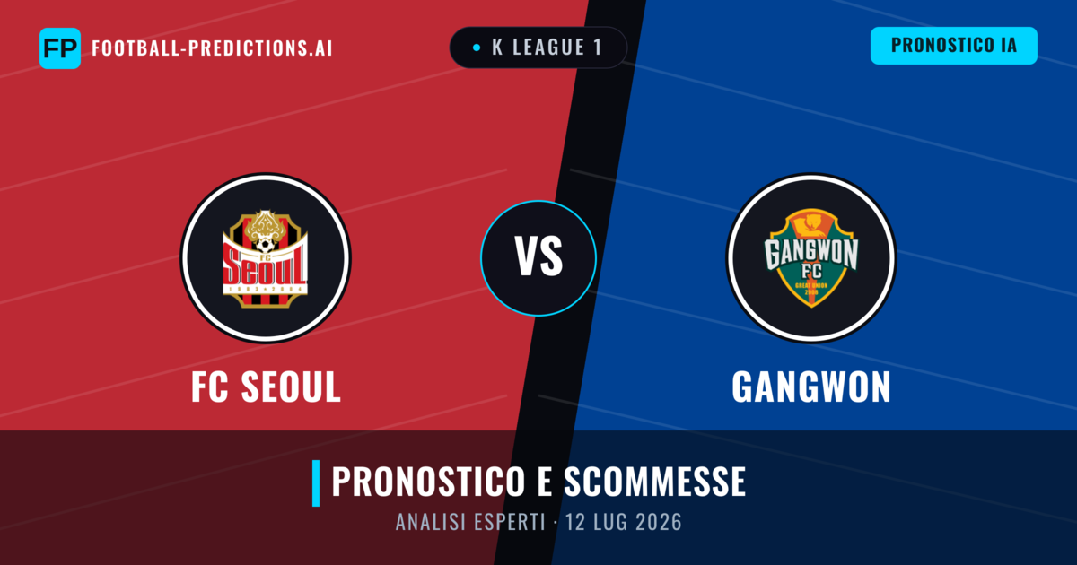 FC Seoul vs Gangwon — pronostico e anteprima del match