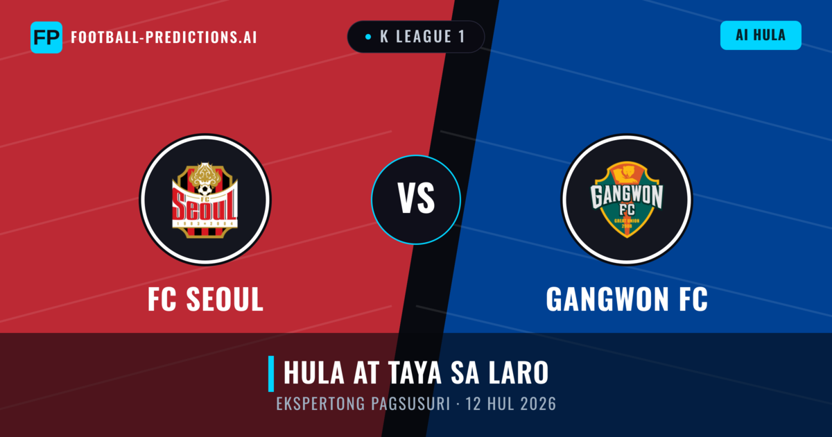 FC Seoul vs Gangwon FC — hula at preview ng laban
