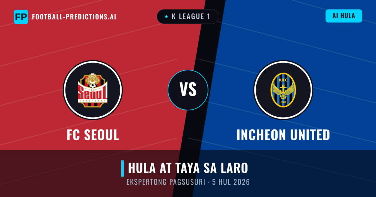 FC Seoul vs Incheon United — hula at preview ng laban