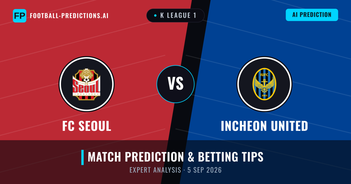 FC Seoul vs Incheon United — match prediction & preview