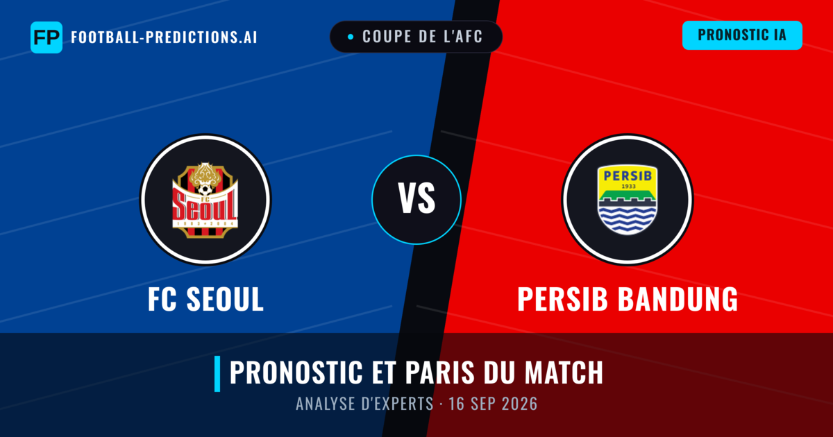 FC Seoul vs Persib Bandung — pronostic et avant-match
